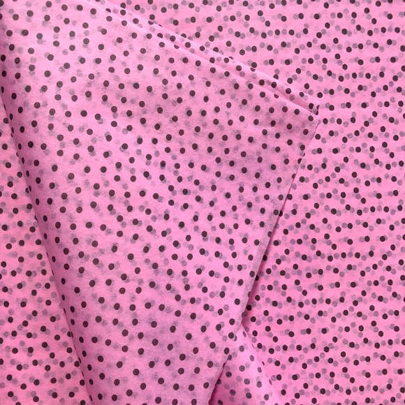 Raspberry Speckle tissue paper 12, 20x30 inch sheet pack - Picture 7 of 7